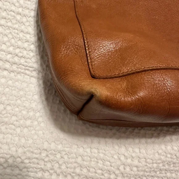 Madewell Cognac Leather Tote Bag - Picture 6 of 6